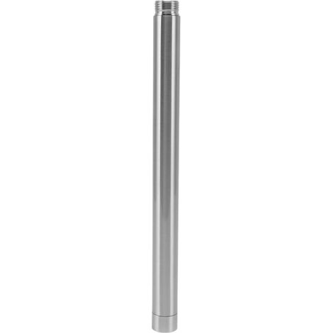 Tube de Douche Extension en Acier Inoxydable, Tête de Douche à Main Extensible pour Salle de Bain 10 Pouces
