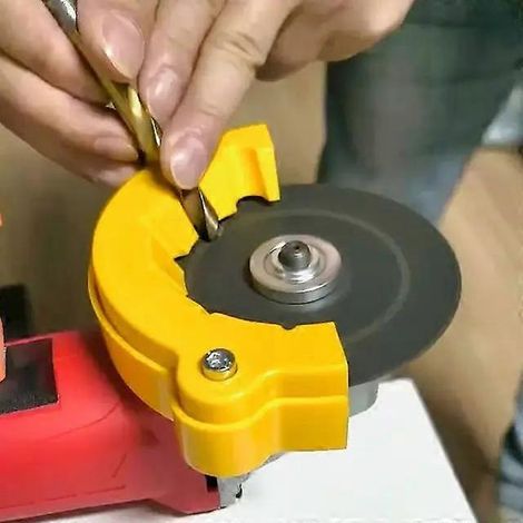 Outil d'affûtage et de polissage multifonction pour forets de 4 à 12 mm - Pièces d'outils électriques - Compatible avec meuleuse d'angle ( ) (1/5)
