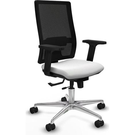 Piqueras y Crespo Horna chaise de bureau noir confortable (1/3)