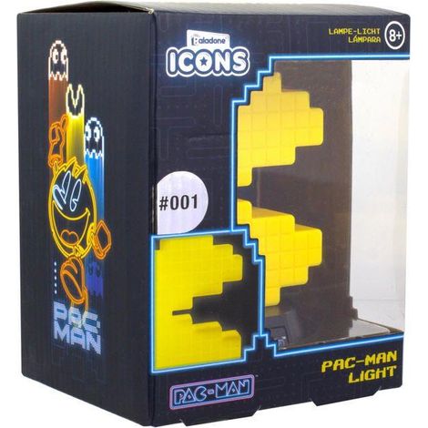 Paladone Prodotti - Pac-Man 3D Mini Lampada 10 cm, multicolore (1/5)