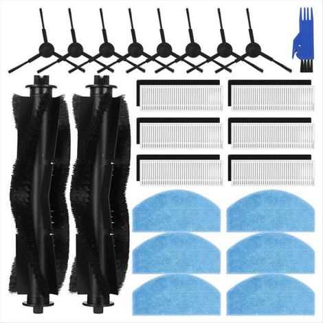 Ensemble D'Accessoires pour Aspirateur Robot Tikom G8000/G8000 Pro, Honiture G20/G20 Pro et Laresar Evol 3 (1/4)