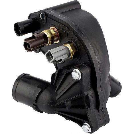 Ensemble thermostat compatible Explorer Mercury Mountain avec soupape de purge d'air équipée d'un capteur YU3Z8A586AA YU3Z-8A586-AA (1/5)