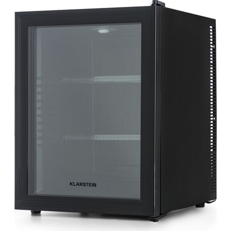 Klarstein Mini frigorífico Brooklyn 42 puerta de cristal estante LED