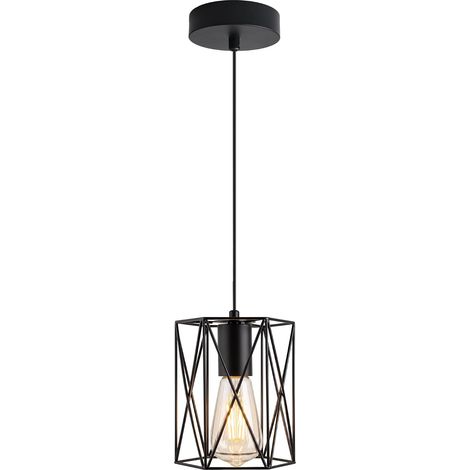 1 pièce Suspension Luminaire Industrielle Avec culot E27 (1/5)