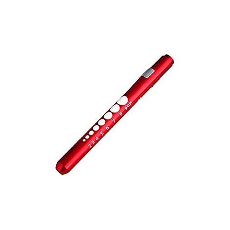 MINKUROW Mini Penna Torcia A Led Riutilizzabile Per Casa, All'aperto, Medico, Infermiere, Emergenza Emt (Rosso, 1 Confezione) (1/5)