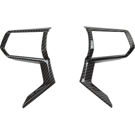 Couverture de volant décorative, garniture de cadre de remplacement pour Mitsubishi Outlander 2023, 2 pièces (1/5)