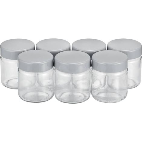 Severin – Yaourtière 7 pots en verre 150ml – Couvercles à visser – Capacité généreuse – Pour yaourts maison crémeux