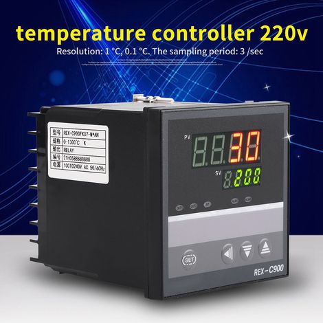 Sortie relais du contrôleur de température intelligent REX-C900 (1/5)
