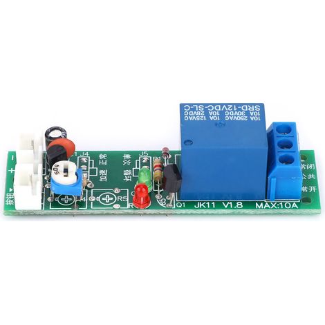Module de relais temporisé, interrupteur temporisé de précision, alimentation JK11-PB DC12V (1/5)