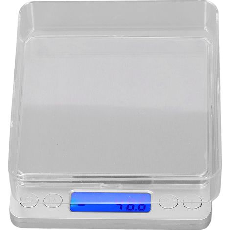 Balance de cuisine, capacité 3 kg, précision 0,1 g, affichage numérique, outil de mesure pour la cuisine et le thé.