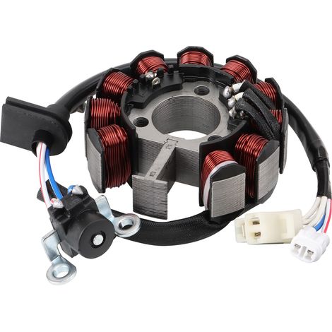 Compatible with the Yamaha XA125 Cygnus electric motor, electromagnetic stator assembly, drive motor core components