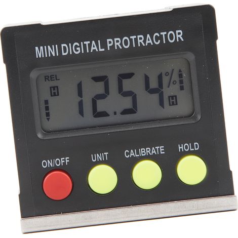 Indicateur d'angle numérique haute précision à 4 boutons, niveau et jauge d'angle électroniques (1/5)