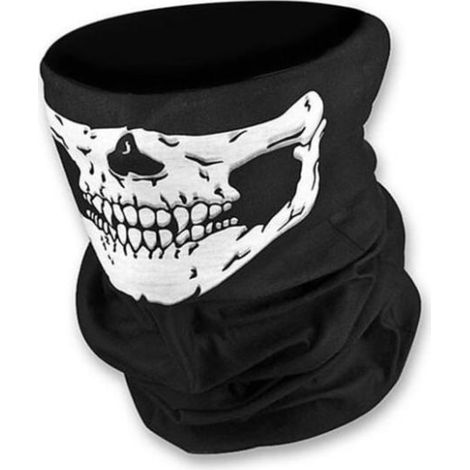 Bandana foulard crâne cagoule ski