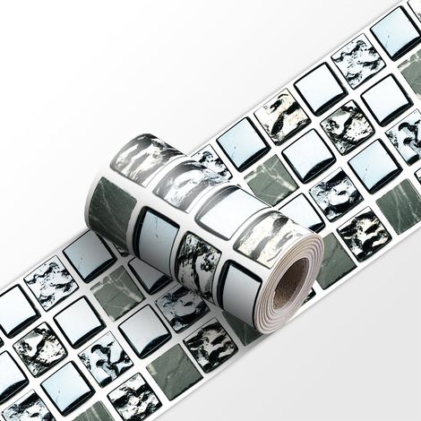 Frise Murale YX21610cm X 240cm Adhesive Autocollante Papier Peint pour Décoration Intérieure Facile à Poser