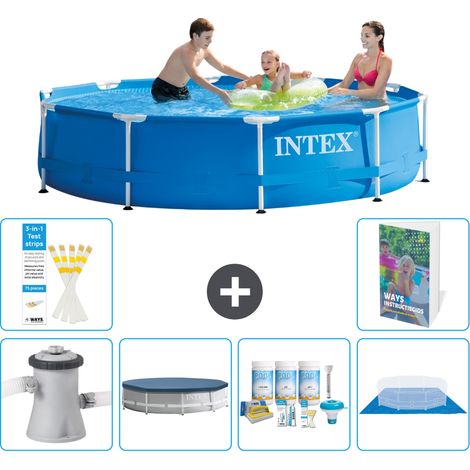 Frame Pool Rund - 305x76 cm - 7-teilig S251