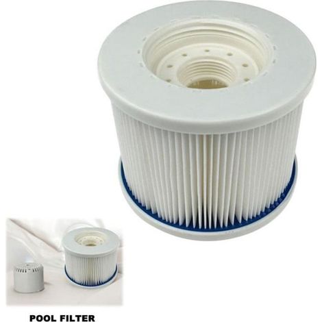 Outil gonflable de nettoyage de piscine de filtre d'accessoire de piscine de spa gonflable de piscine (1/4)