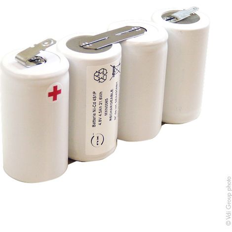 NX - Batterie eclairage secours 4x D HT 4S1P ST1 4.8V 4Ah FAST