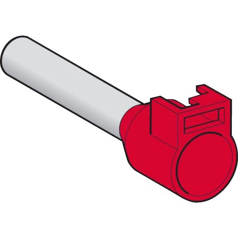 20 embouts de câble Linergy DZ5 porte étiquette moyen 35mm² rouge NF SCHNEIDER DZ5CA352 (1/2)