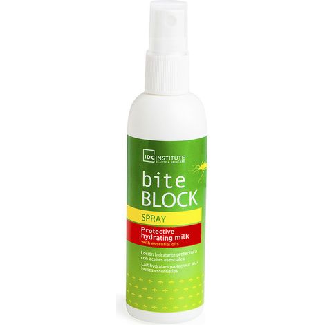 Leche hidratante protectora con aceites esenciales BITE BLOCK IDC 100ml