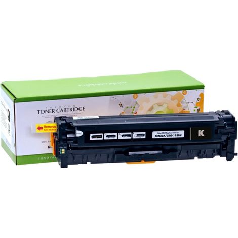 Kompatibler antistatischer Hewlett-Packard CC530A Schwarz IP-sicher