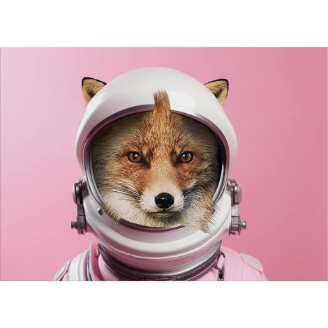 Art for the Home Leinwandbild Space Fox - 50x70cm (1/3)