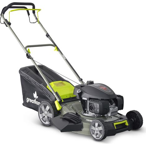 Tondeuse thermique tractée 167CC avec moteur Honda, mulching et éjection latérale