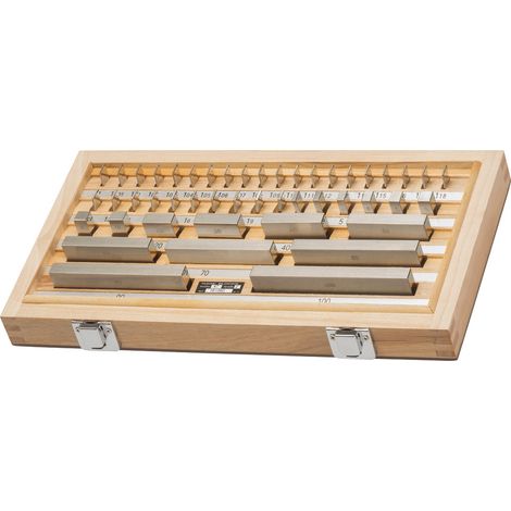 Jeu de cale étalons parallèle acier 47- Unités Gen.1 FORTIS (1/3)
