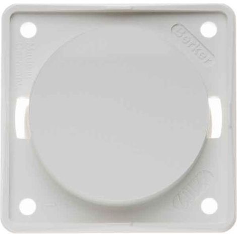 Hager 945162509 placa de pared y cubierta de interruptor Blanco