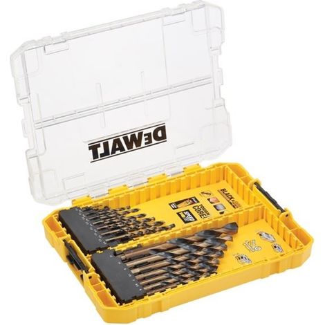 Dewalt DT70755 BLACK & GOLD Metal Drilling Set in Medium TOUGHCASE - 21 pcs.