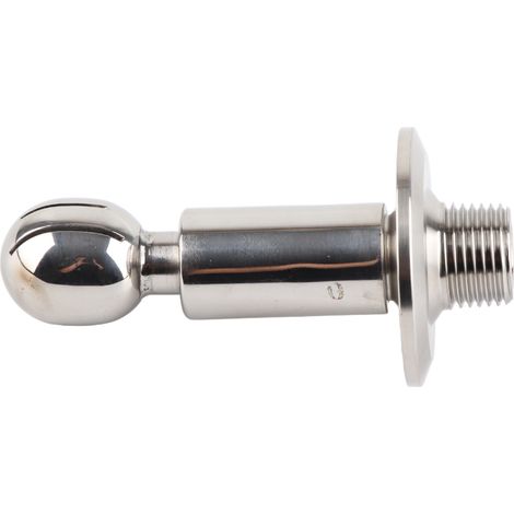 Mikro-Rotationskugel, 1,5" TC x 1/2" MNPT, CIP-Sprühkopf für Braukessel, Hygienereinigungsgeräte, Edelstahl, Tankreiniger (1/5)