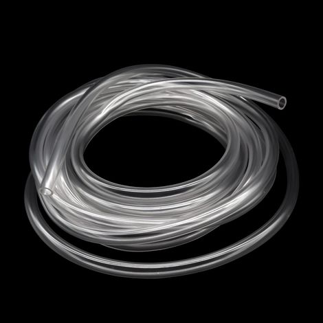 Tube en PVC transparent de 12 mm de diamètre intérieur x 15 mm de diamètre extérieur de 4 m, tuyau en PVC léger et flexible (1/5)