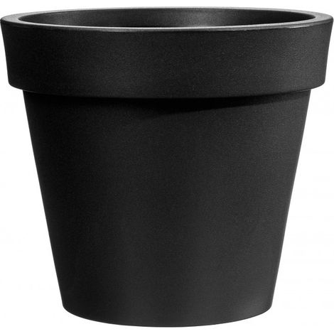 Runde Easy-Vase Schwarz - 65 cm