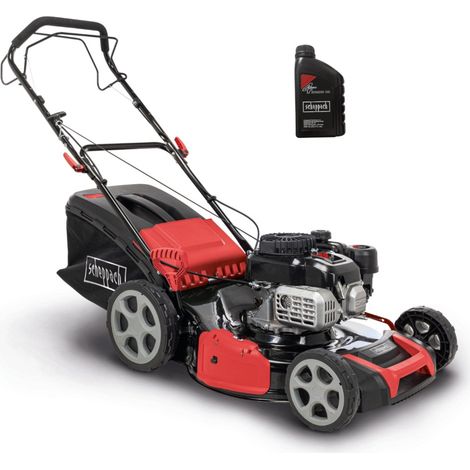 Benzin Rasenmäher MS180-51 Scheppach - 5,4 PS 51cm Schnittbreite Radantrieb inkl. Motoröl