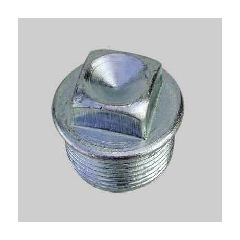 TAPPO MASCHIO ACCIAIO 1/4"
