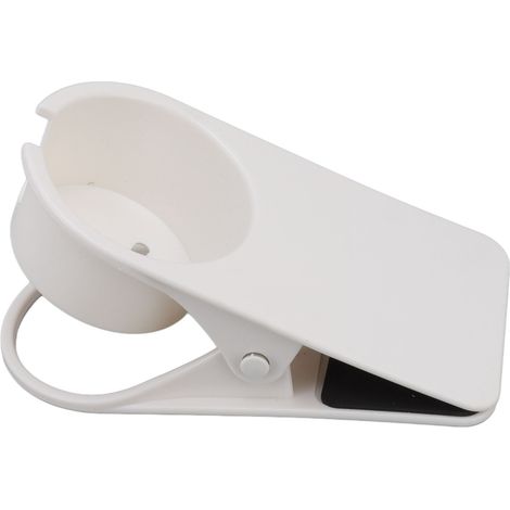 Support de tasse d'eau multifonctionnel stable et résistant aux hautes températures, pour bureau à domicile ou à la maison (blanc). (1/5)