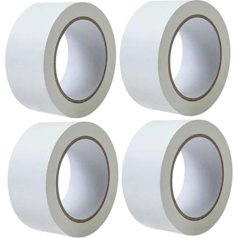 rouleaux Ruban Étanchéité pour Portes et Fenêtres Autocollant Haute Bande Isolante Flexible Rayures Blanc pour Joints de Fenêtres et Portes(20m5cm