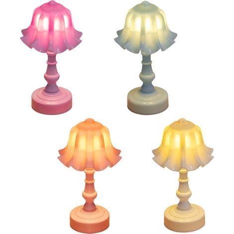 Lampe de chevet LED tactile, luminaire-Fleur de Linglan (1/2)