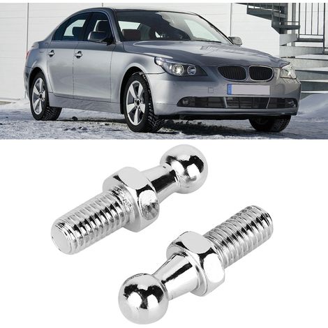 2 boulons à rotule en alliage d'aluminium usinés CNC pour vérins à gaz, capot à extrémité sphérique (M8) (1/5)