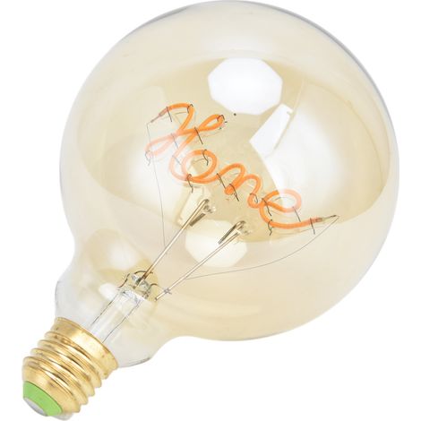 Runde, dimmbare LED-Lampe, 220 V, energieeffizient, flimmerfrei, ungiftig, warmes Licht für Zuhause, 1 Stück (1/5)