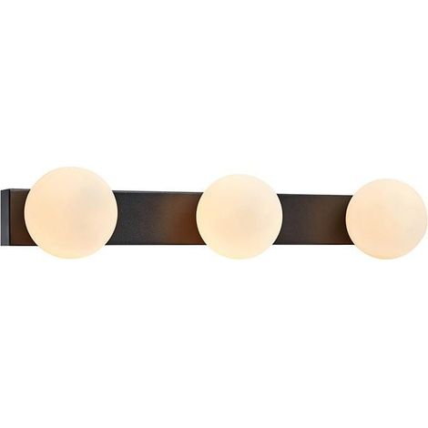 Markslojd MINI - Applique de salle de bain à 3 ampoules noir IP44, G9 (1/3)
