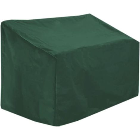 Housse de Protection pour Banc de Jardin - Polyester Oxford 210D Imperméable Coupe-Vent Résistant UV - Convient Banc 2 Places - 134 x 66 x 89 cm