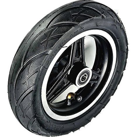 Pneu tubeless 9 pouces 9x3.00-6 avec moyeu pour scooter électrique et fauteuil roulant électrique, diamètre intérieur 12 mm (1/5)