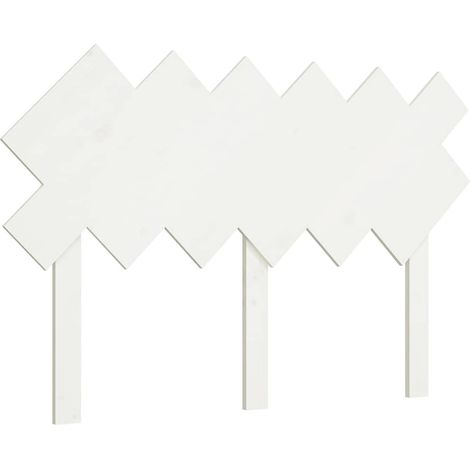 Maison Exclusive - Cabecero de cama madera maciza de pino blanco (1/5)