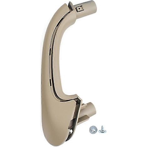 Poignée de porte intérieure beige avant (réf. 203 810 1651 7213) pour Mercedes-Benz Classe C W203 (2000-2007). Référence : 203 810 1651 7213. (1/5)