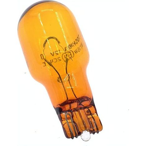 Support de lampe automobile adapté aux feux de stationnement, feux de jour, câbles d'éclairage T10 et interfaces de feux de position latéraux Toyota Land Cruiser - ampoule unique (ambre).