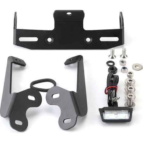 Applicable to the rear license plate bracket, fender and muffler of the Yamaha MT-09 FZ09 motorcycle (1/2)