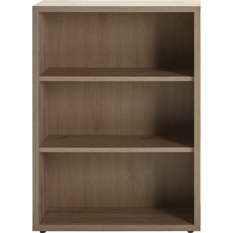 DISEGNO LIBRERIA 2 RIPIANI CM.82X36X112H ROVERE A.