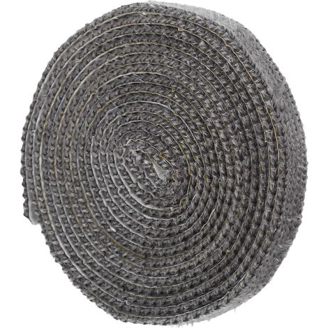 Joint plat auto-adhésif en fibre de verre pour porte poêle, 3 mm, (1/5)