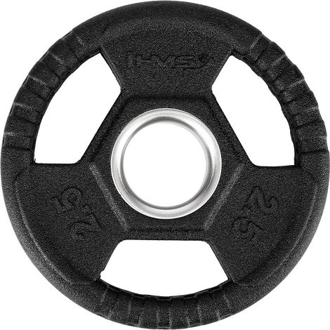 2,5 kg schwarze olympische Gewichtsscheibe