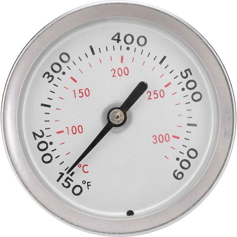 Thermomètre de barbecue en acier inoxydable TSBX56, jauge de température pour four et grill (60-600°F) (1/5)